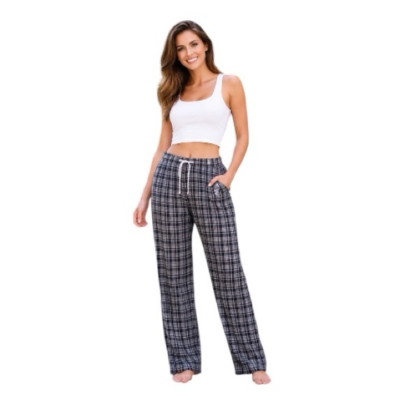 Las Vegas Raiders NFL Apparel Plaid Lounge Pants L - Picture 8 of 8